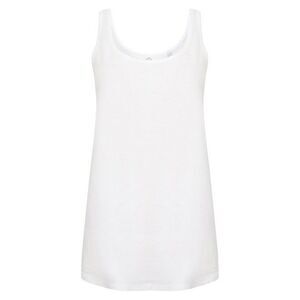 SF Womens/Ladies Slounge Tank Top / White